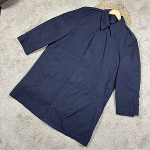 US Air Force All Weather Trench Coat Removable Sherpa Liner in Blue AF 1600 44S